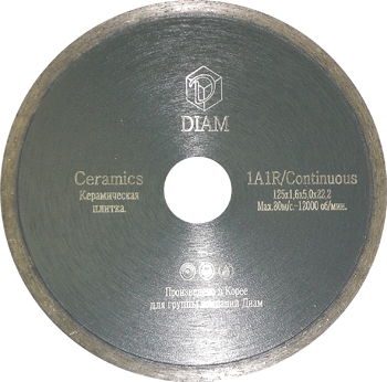 Диск корона Ceramics д.180*22,2 (1,6*5)мм | керамика/wet Diam