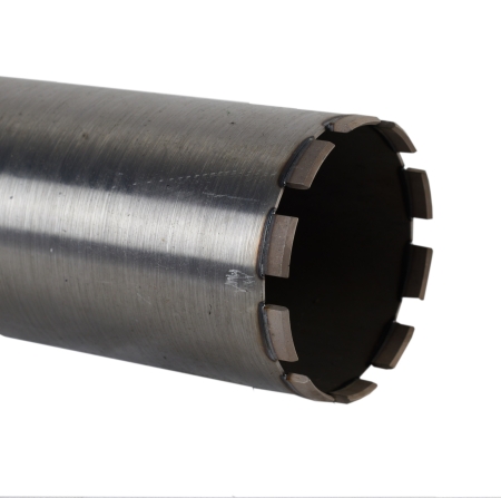 Алмазная коронка DIAMASTER LASER по ж/бетону 122*450*10z  (1'1/4) wet/dry 