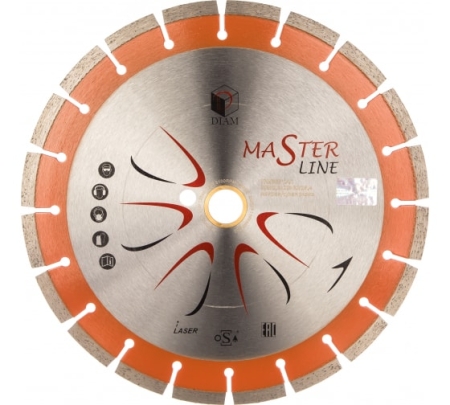 Диск сегментный Diam Master Line 300*32/25,4*21z универсал