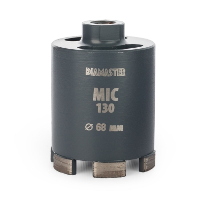 Алмазная коронка Diamaster MIC-130 по ж/бетону и кирпичу 68 мм (М16) dry Laser 