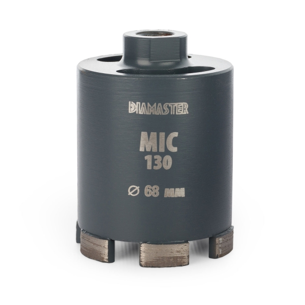 Алмазная коронка Diamaster MIC-130 по ж/бетону и кирпичу 68 мм (М16) dry Laser 