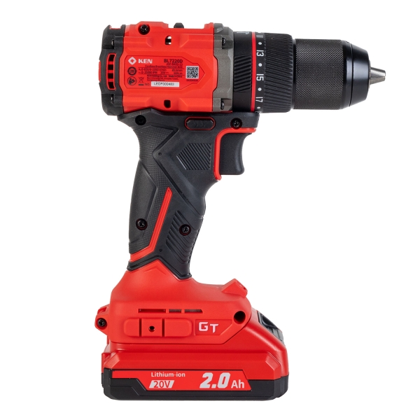 Шуруповерт KEN BL7220D-20C аккумуляторный бесщеточный
