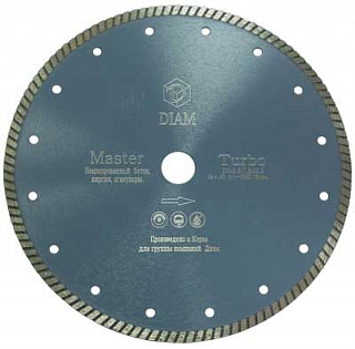 Диск турбо Master д.180*22,2 (2,2*7,5)мм | бетон/dry Diam