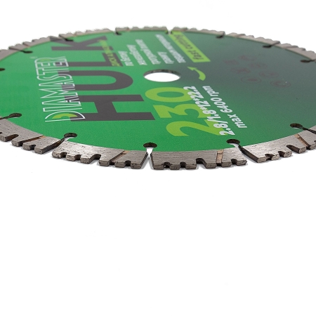 Диск турбо Diamaster HULK 230*22,2 железобетон
