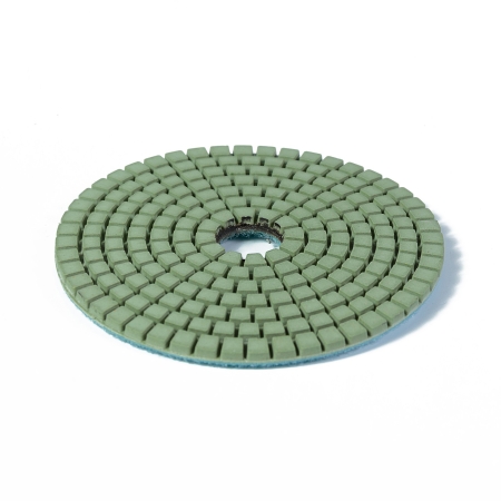 Алмазный гибкий шлифовальный круг (АГШК) DIAMASTER 100*2 №1500 бетон голубой 