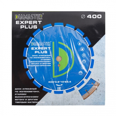 Диск сегментный DIAMASTER Expert plus 400*25,4*28z железобетон