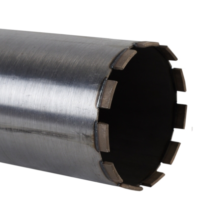 Алмазная коронка DIAMASTER LASER по ж/бетону 132*1000*11z  (1'1/4) wet/dry 