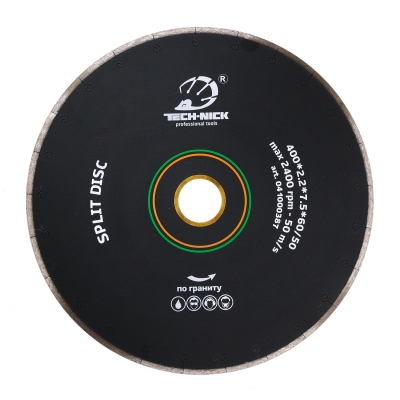 Диск корона TECH-NICK SPLIT DISC 400*60/50 гранит
