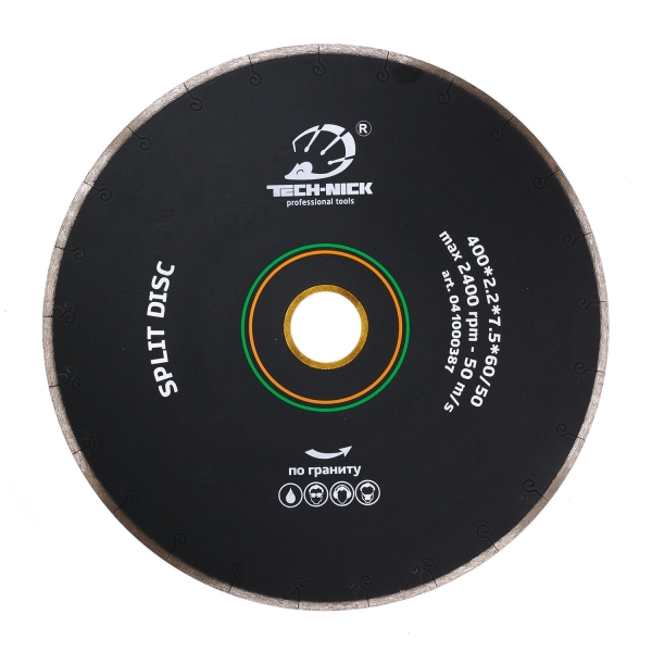 Диск корона TECH-NICK SPLIT DISC 400*60/50 гранит