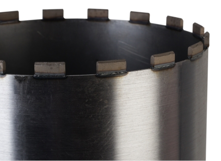 Алмазная коронка DIAMASTER LASER по ж/бетону 225*450*15z  (1'1/4) wet/dry 