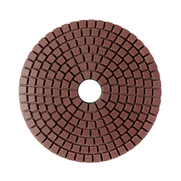 Алмазный гибкий шлифовальный круг (АГШК) DIAMASTER 100*2 №100 бетон желтый 