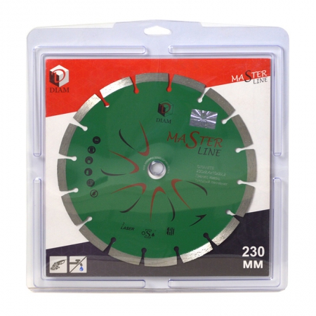 Диск сегментный DIAM Master Line 230*22,2 гранит