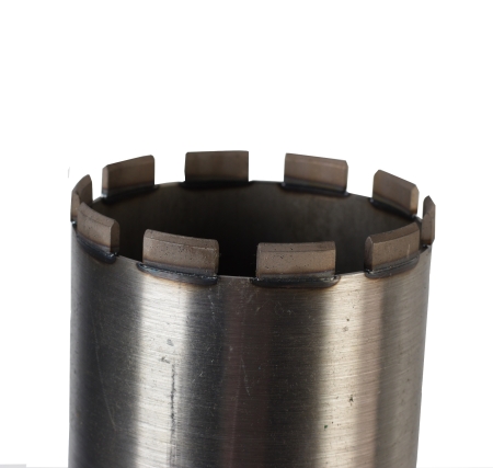 Алмазная коронка DIAMASTER LASER по ж/бетону 127*450*10z  (1'1/4) wet/dry 