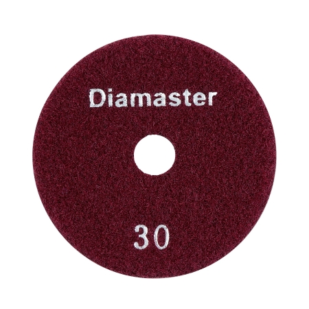 Алмазный гибкий шлифовальный круг (АГШК) DIAMASTER 100*2 №30 бетон коричневый