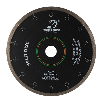 Диск корона TECH-NICK SPLIT DISC 200*25,4 гранит