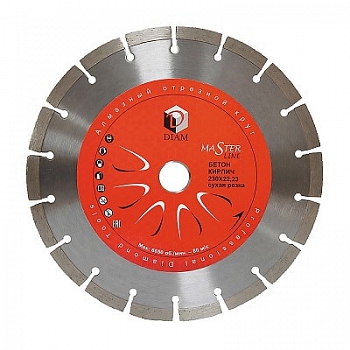 Диск сегментный Diam Master Line 230*22,2*16z бетон 
