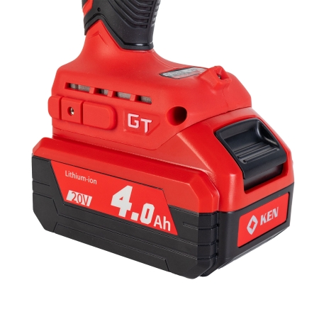 Шуруповерт KEN BL6720D-40C ударный аккумуляторный бесщеточный 