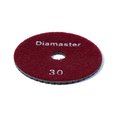 Алмазный гибкий шлифовальный круг (АГШК) DIAMASTER 100*2 №30 бетон коричневый