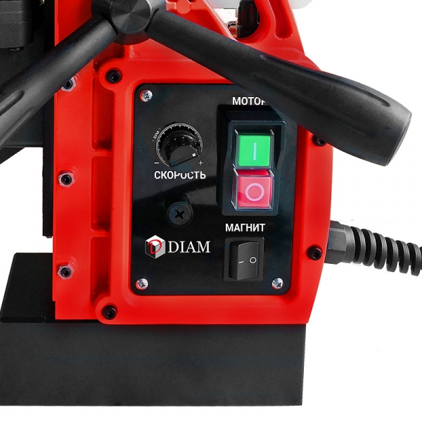 Магнитный сверлильный станок Diam EX-50E (1700 Вт/220В) д.12-50мм/100-810 об./мин. 