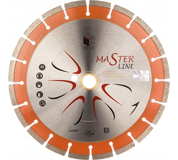 Диск сегментный Diam Master Line 300*32/25,4*21z универсал