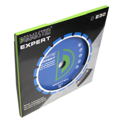 Диск сегментный DIAMASTER Expert 230*22,2*8z универсал