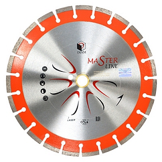 Диск сегментный Master Line д. 450*32/25,4 (*3,4*10)мм | 32z/универсал/wet/dry Diam