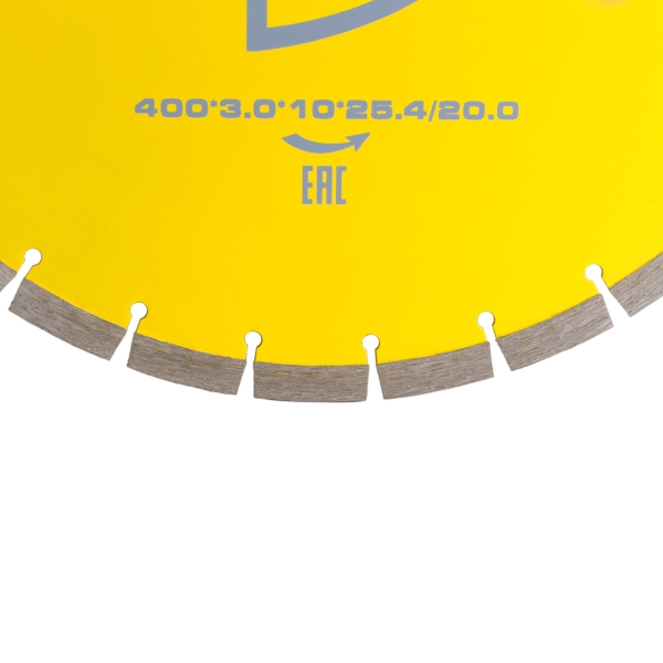 Диск сегментный DIAMASTER GOLD 400*25,4/20*28z асфальт