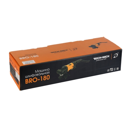 Шлифовальная машина 180MM BRO (1200Вт/220В) с регулировкой оборотов 500-2800об./мин. Tech-Nick