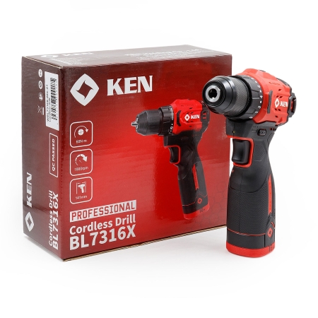 Шуруповерт BL7316X-20C KEN аккумуляторный бесщеточный