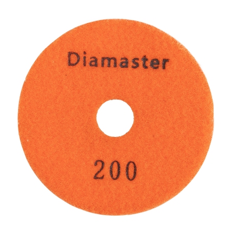 Алмазный гибкий шлифовальный круг (АГШК) DIAMASTER 100*10 №200 бетон 