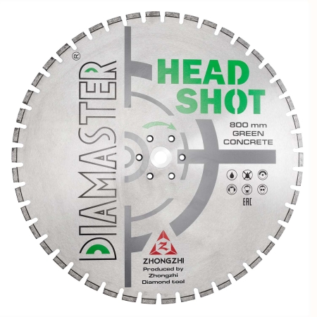 Диск сегментный DIAMASTER LIFE HEAD SHOT 800*60/35*46z железобетон