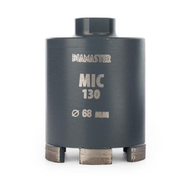 Алмазная коронка Diamaster MIC-130 по ж/бетону и кирпичу 68 мм (М16) dry Laser 