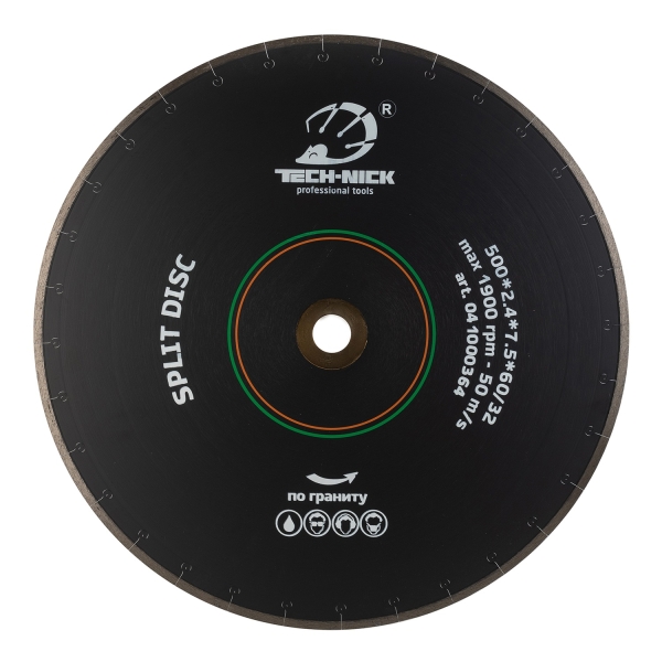 Диск корона TECH-NICK SPLIT DISC 500*60/32 гранит