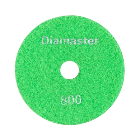 Алмазный гибкий шлифовальный круг (АГШК) DIAMASTER 100*2 №800 бетон зеленый 