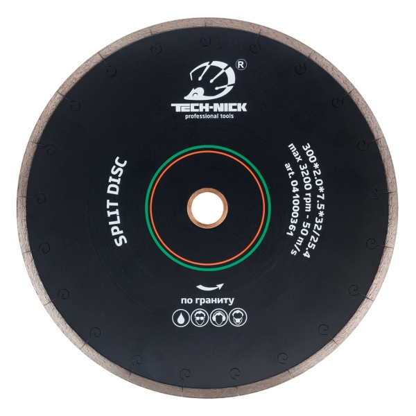 Диск корона TECH-NICK SPLIT DISC 300*32/25,4 гранит