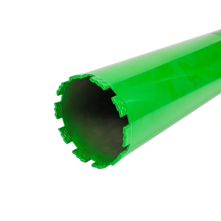 Алмазная коронка DIAMASTER FIN LASER по ж/бетону 122*3,5*450*10z (1 1/4) wet/dry