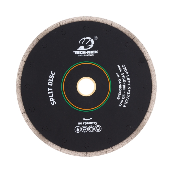 Диск корона TECH-NICK SPLIT DISC 230*32/25,4  гранит