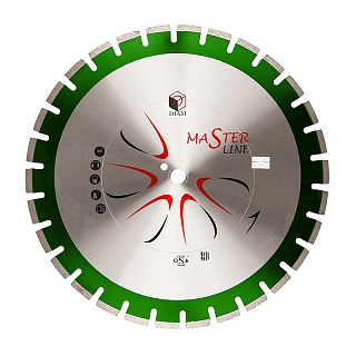 Сегментный алмазный диск по граниту Master Line д.600 4,2x10,0x90/50
