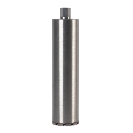 Алмазная коронка DIAMASTER LASER по ж/бетону 122*450*10z  (1'1/4) wet/dry 