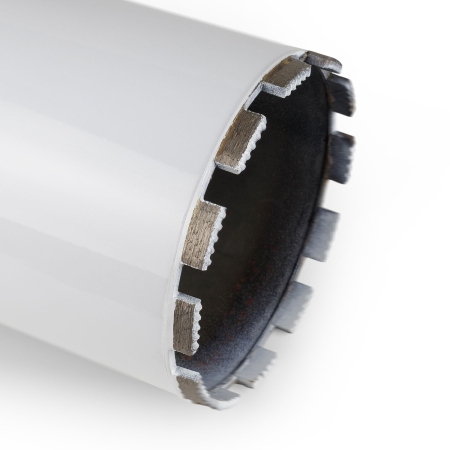 Алмазная коронка DIAMASTER WHITE diamond по ж/бетону 152*450*12z (1'1/4) wet