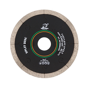 Диск корона TECH-NICK SPLIT DISC 115*22,2 гранит