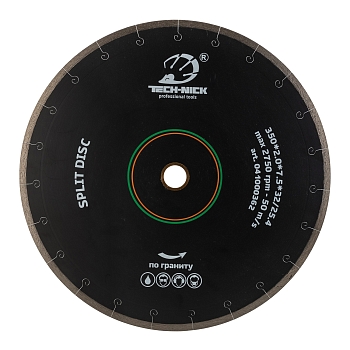 Диск корона TECH-NICK SPLIT DISC 350*32/25,4 гранит