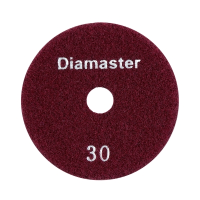 Алмазный гибкий шлифовальный круг (АГШК) DIAMASTER 100*2 №30 бетон коричневый