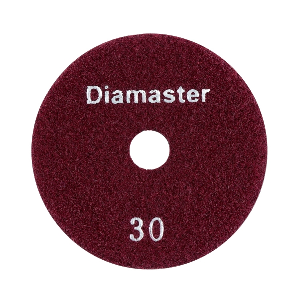 Алмазный гибкий шлифовальный круг (АГШК) DIAMASTER 100*2 №30 бетон коричневый