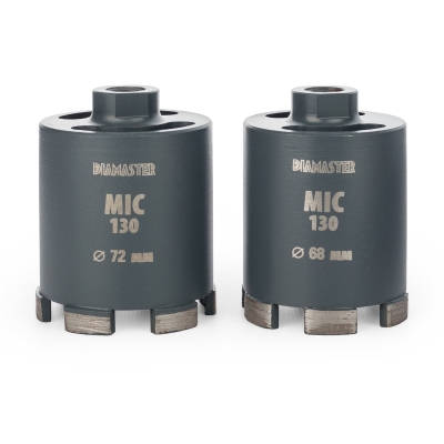 Алмазная коронка Diamaster MIC-130 по ж/бетону и кирпичу 68 мм (М16) dry Laser 