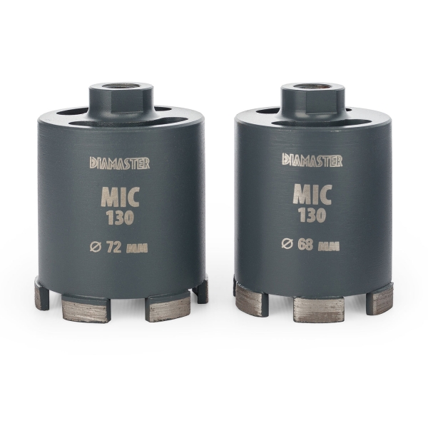 Алмазная коронка Diamaster MIC-130 по ж/бетону и кирпичу 68 мм (М16) dry Laser 